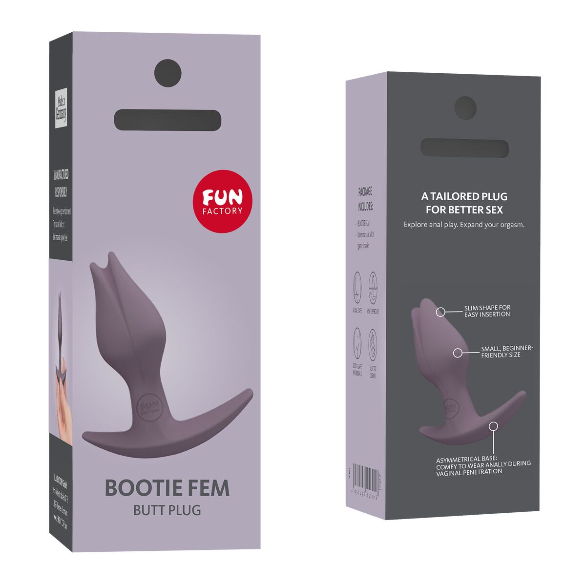 Plug Anal Fun Factory Vert - SecretMinuit
