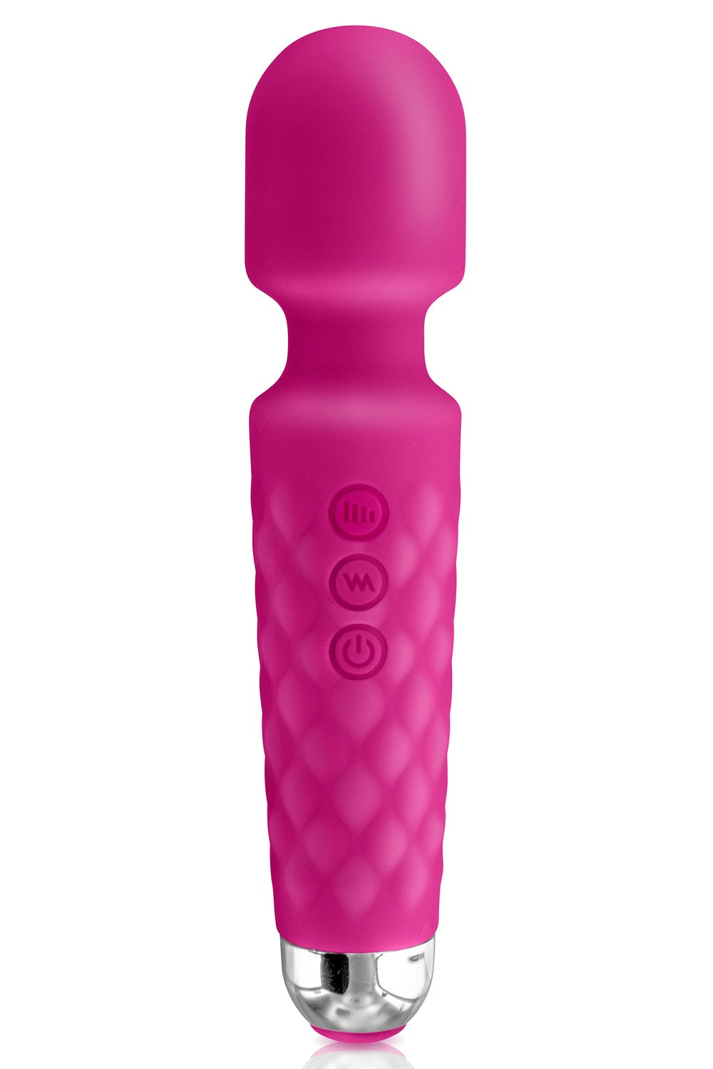 Vibromasseur wand rose 20 vitesses USB - SecretMinuit