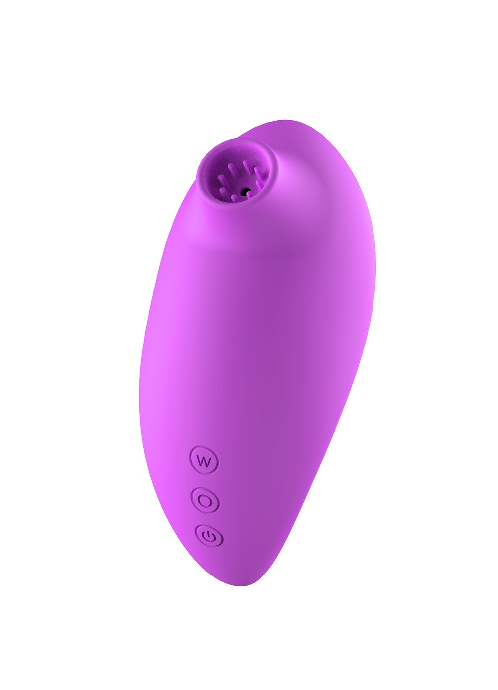 2en1 Stimulateur clitoridien à picots par aspiration avec son œuf vibrant à distance violet - SecretMinuit
