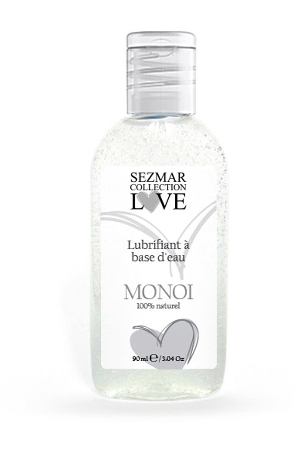 Lubrifiant à base d'eau 100% naturel Monoï 90 ml - SecretMinuit