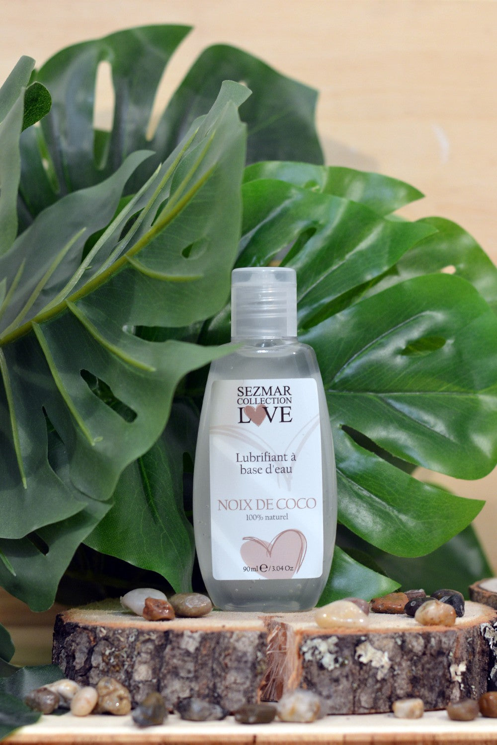 Lubrifiant à base d'eau 100% naturel Noix de Coco 90 ml - SecretMinuit