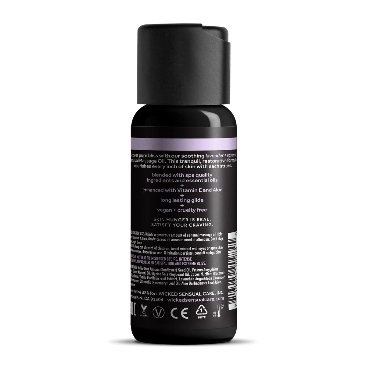 Huile de massage érotique Wicked Sensual Care 120 ml - SecretMinuit