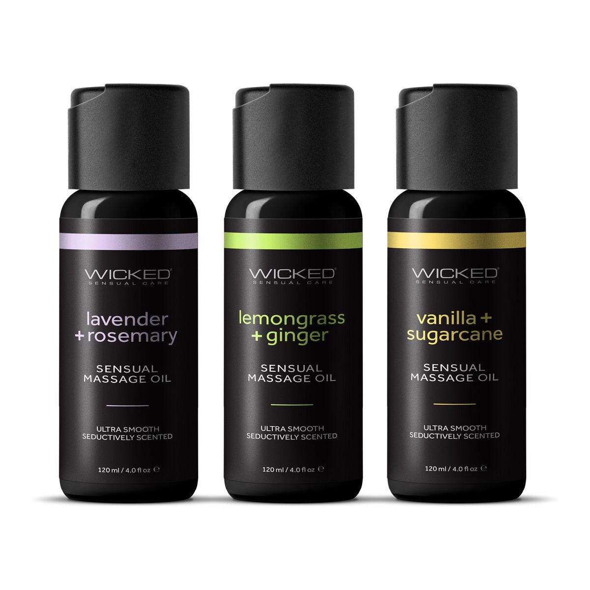 Huile de massage érotique Wicked Sensual Care 120 ml - SecretMinuit