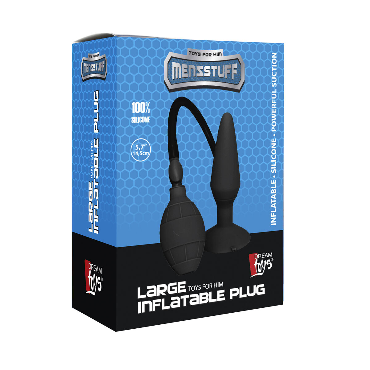 Plug Anal Dream Toys MenzStuff Noir - SecretMinuit