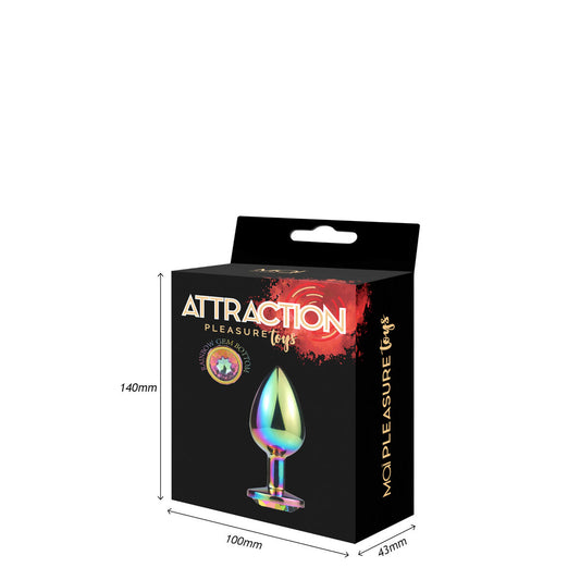 Plug Anal Attraction Mai Pleasure Toys Multicouleur - SecretMinuit