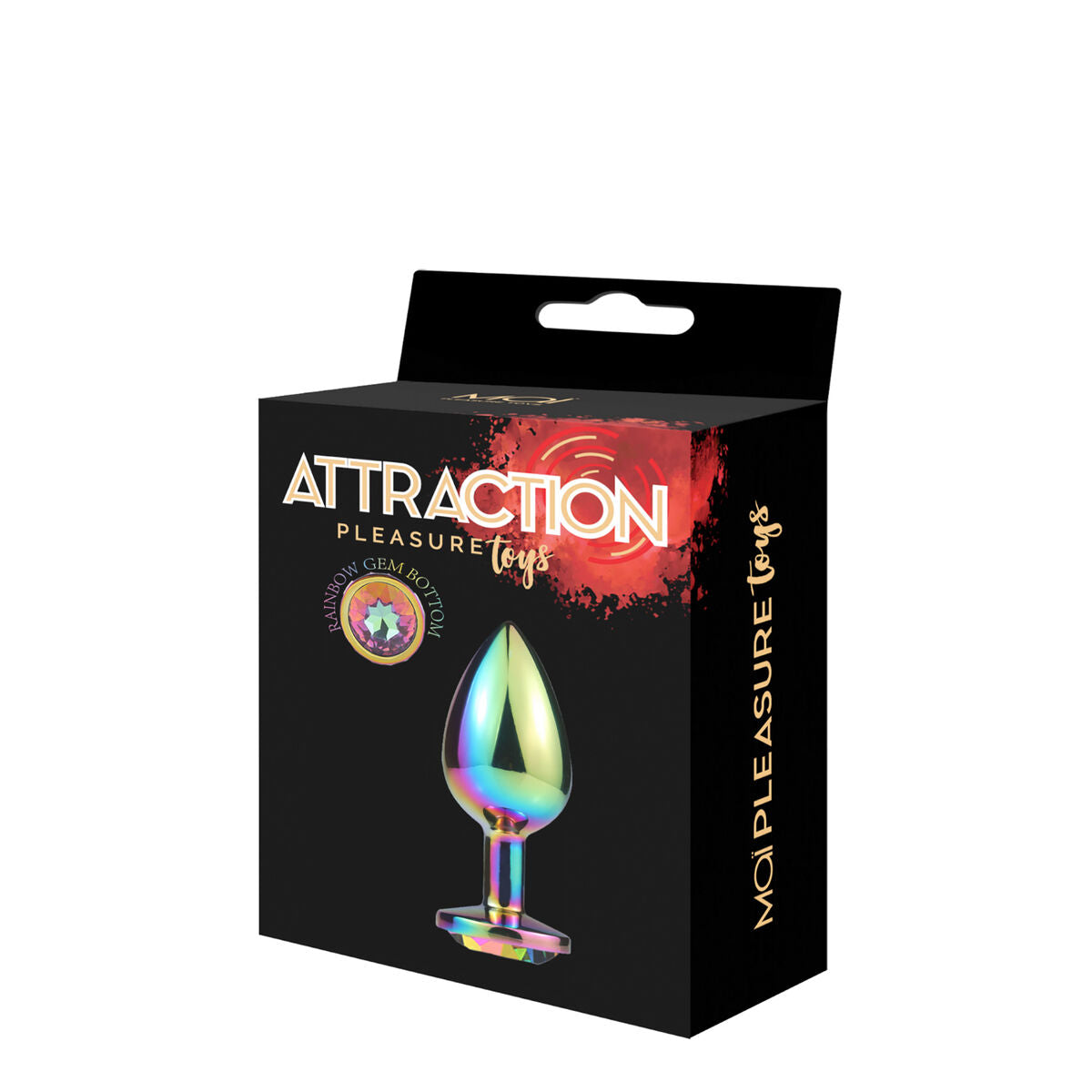 Plug Anal Attraction Mai Pleasure Toys Multicouleur - SecretMinuit