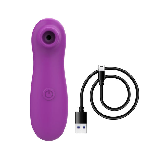 Vibromasseur par vibrations sur membrane rechargeable USB violet 10 vitesses de voyage - SecretMinuit