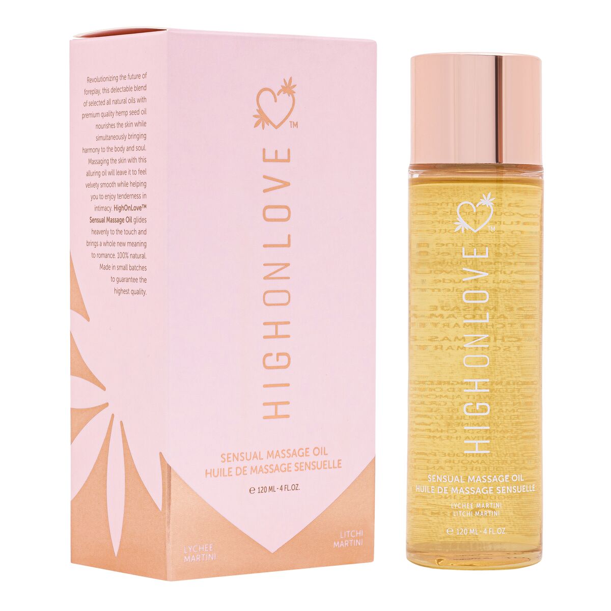 Huile de massage érotique Highonlove HOL-1812-3 - SecretMinuit