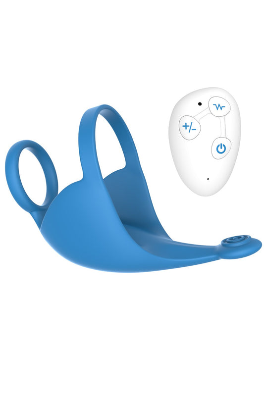 Vibrateur / Masseur de testicule télécommandé, USB waterproof - SecretMinuit