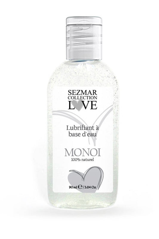 Lubrifiant à base d'eau 100% naturel Monoï 90 ml - SecretMinuit