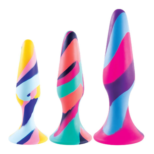 Plug Anal NMC Multicouleur (12,7 cm) - SecretMinuit