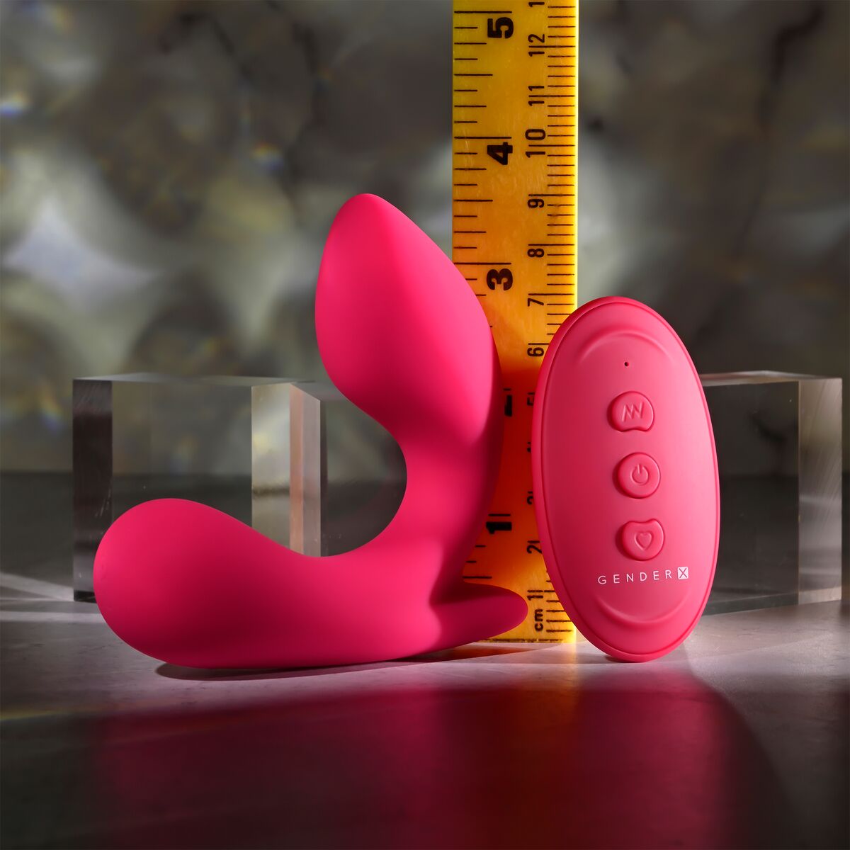 Plug Anal Evolved Gender X Rouge (7 cm) - SecretMinuit