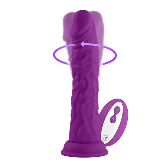 Gode réaliste FemmeFunn Vortex Silicone ABS Ø 4,7 cm (19,6 cm) - SecretMinuit